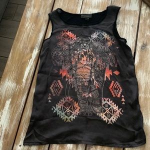 Elephant tribal top